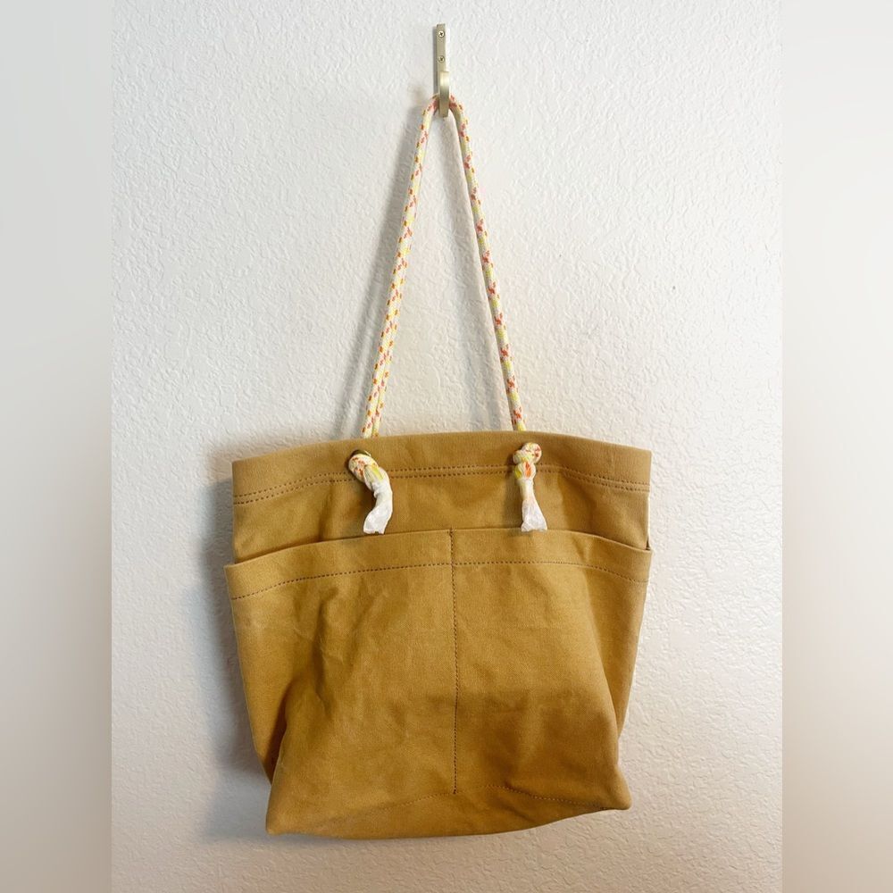 Madewell The Canvas Transport Tote: Corded Handle Edition in tan. NWT - Picture 2 of 13